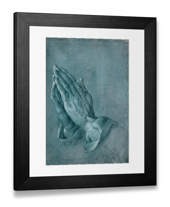 Framed Print : Praying Hands