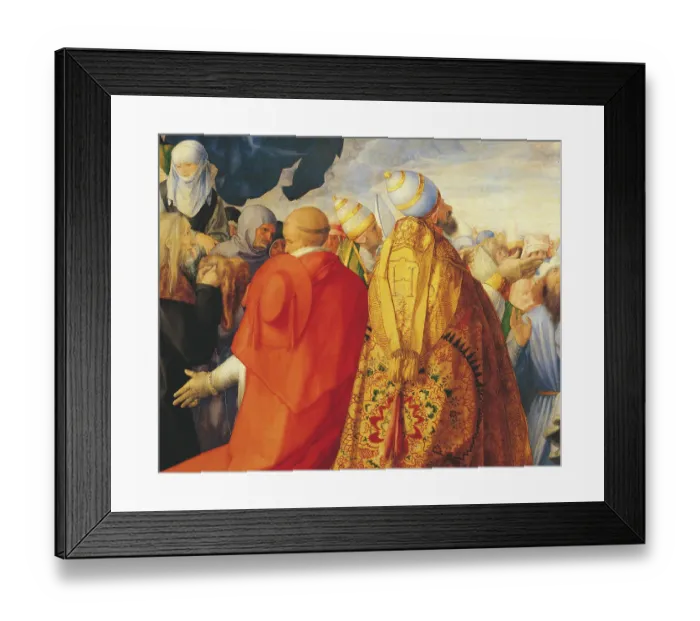 Framed Print : The Adoration of the Holy Trinity (The Landauer Altarpiece), by Albrecht Drer, 1511, 16th Century, oil on poplar panel, cm 135 x 123, 4 Framed Print : The Adoration of the Holy Trinity (The Landauer Altarpiece), by Albrecht Drer, 1511, 16th Century, oil on poplar panel, cm 135 x 123, 4