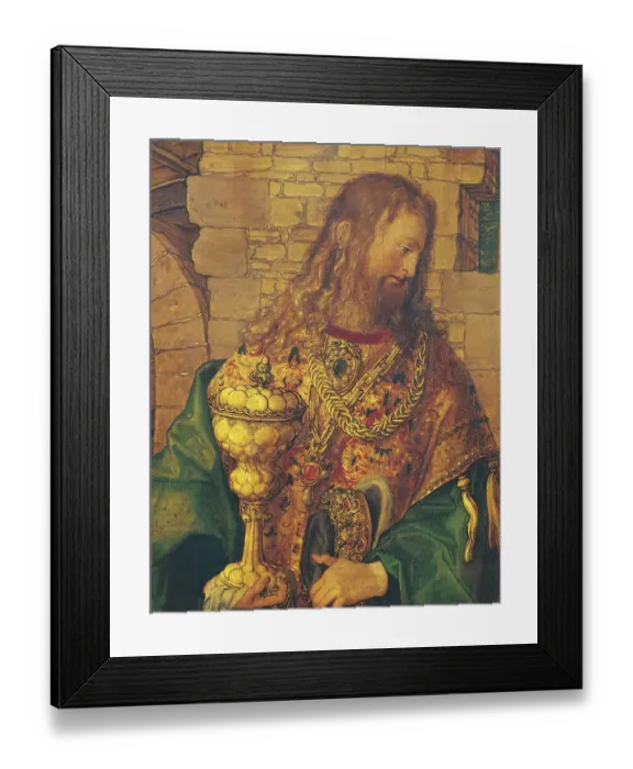 Framed Print : Adoration of the Magi, by Albrecht Drer, 1504, 16th Century, oil on fir panel, cm 100 x 114 Framed Print : Adoration of the Magi, by Albrecht Drer, 1504, 16th Century, oil on fir panel, cm 100 x 114