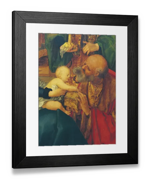 Framed Print : Adoration of the Magi, by Albrecht Drer, 1504, 16th Century, oil on fir panel, cm 100 x 114 Framed Print : Adoration of the Magi, by Albrecht Drer, 1504, 16th Century, oil on fir panel, cm 100 x 114