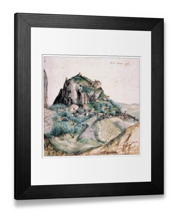 Framed Print : View of Arco, 1495. Artist: Albrecht Dürer Framed Print : View of Arco, 1495. Artist: Albrecht Dürer