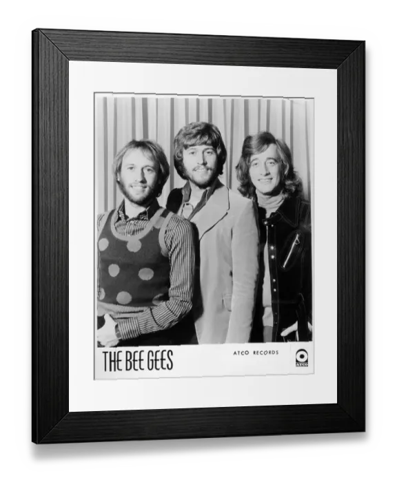 Framed Print : The Bee Gees Framed Print : The Bee Gees