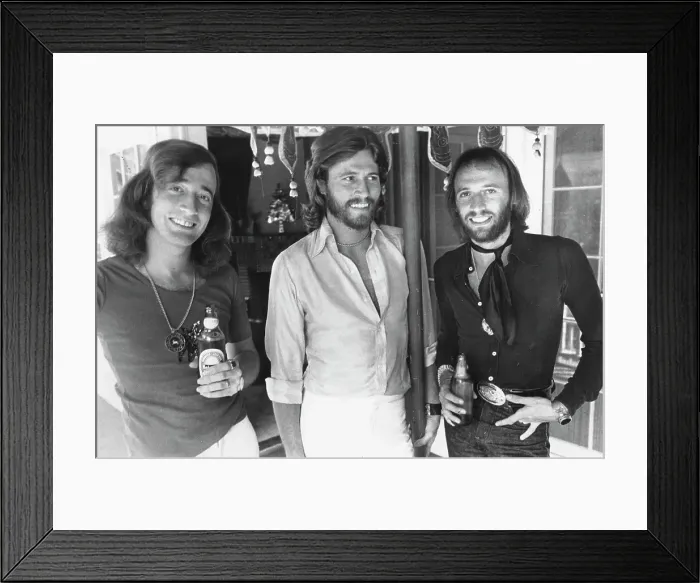 Framed Print : The Bee Gees Framed Print : The Bee Gees