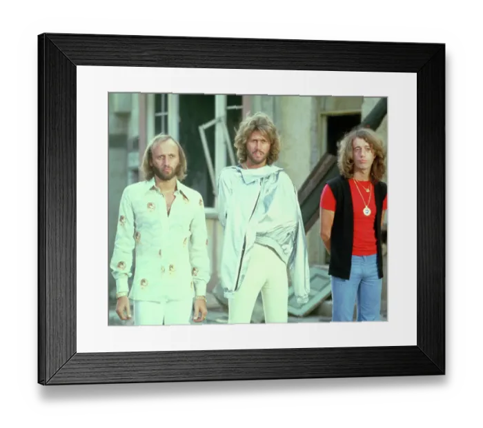 Framed Print : The Bee Gees Framed Print : The Bee Gees