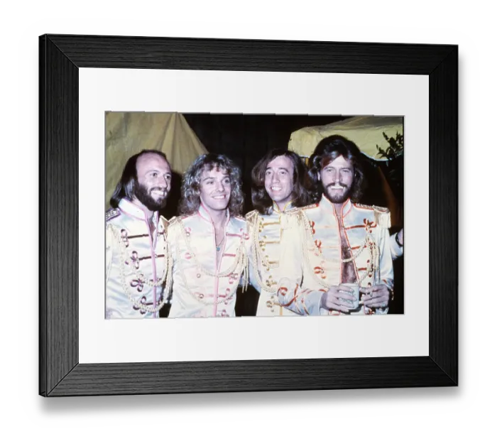 Framed Print : The Bee Gees Framed Print : The Bee Gees