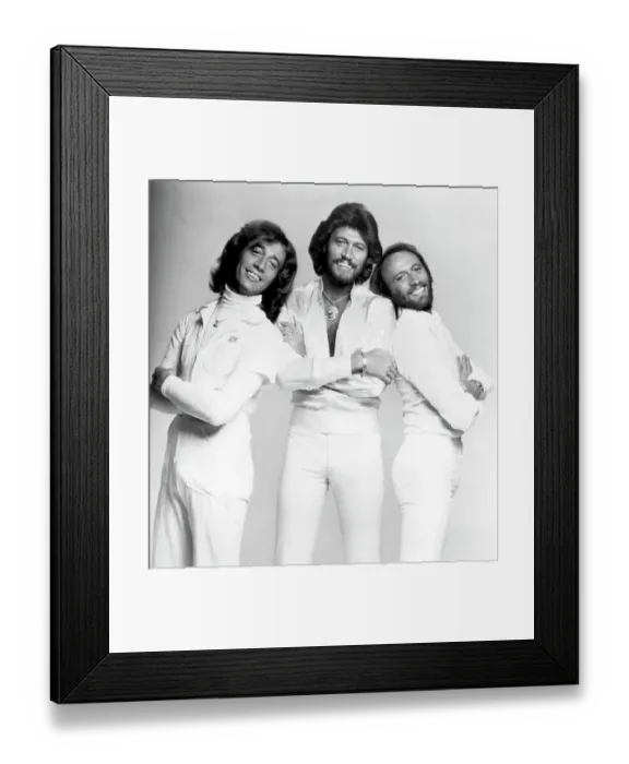 Framed Print : The Bee Gees Framed Print : The Bee Gees