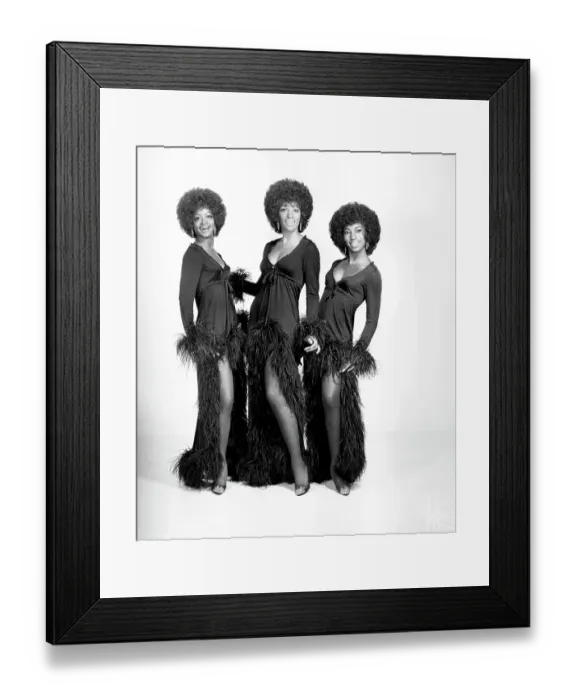 Framed Print : Photo of Three Degrees Framed Print : Photo of Three Degrees