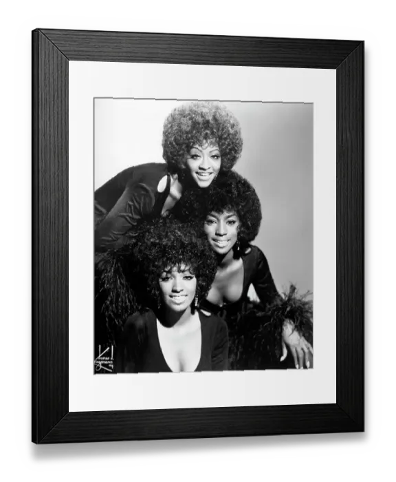 Framed Print : Photo of Three Degrees Framed Print : Photo of Three Degrees