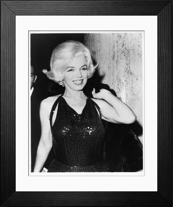 Framed Print : Marilyn At The Golden Globes Framed Print : Marilyn At The Golden Globes