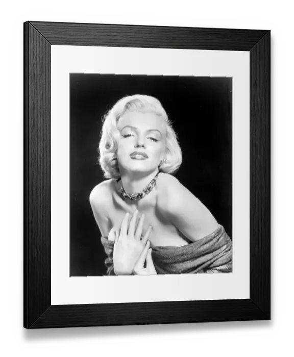 Framed Print : Marilyn Portrait Framed Print : Marilyn Portrait