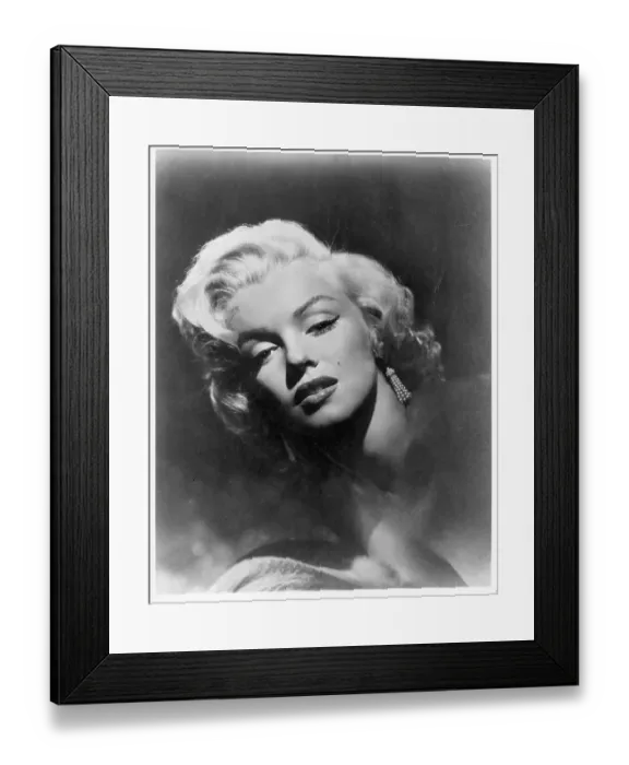 Framed Print : Marilyn Portrait Framed Print : Marilyn Portrait