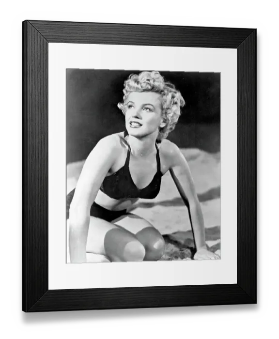 Framed Print : Marilyn Portrait Framed Print : Marilyn Portrait