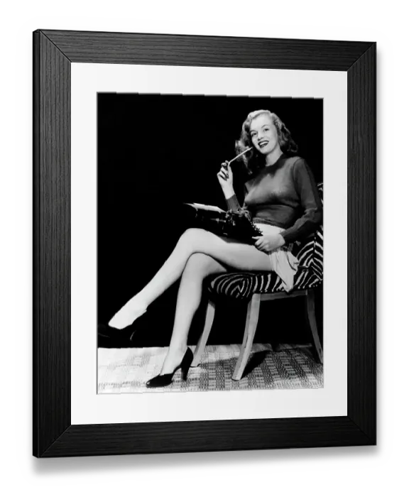 Framed Print : Marilyn Portrait Framed Print : Marilyn Portrait