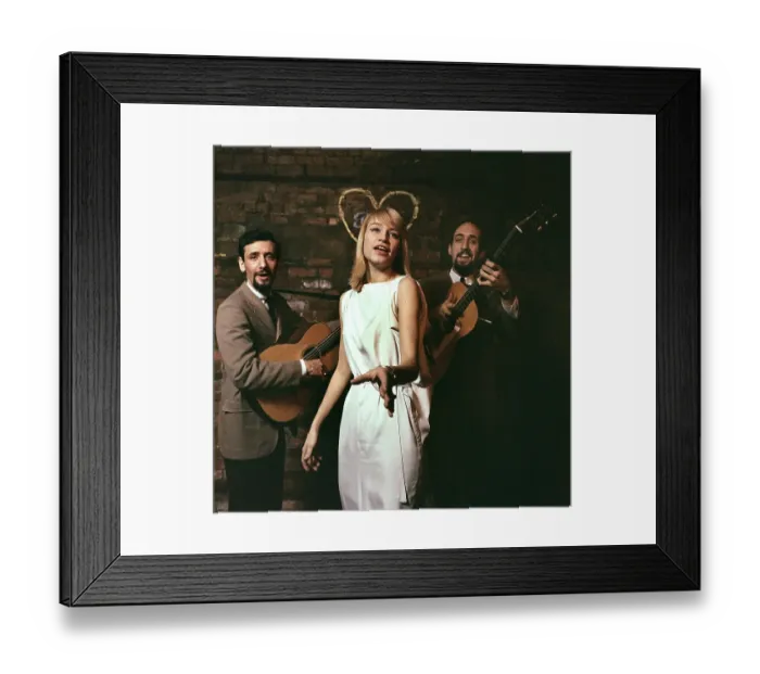 Framed Print : Peter Paul And Mary Cover Shoot Framed Print : Peter Paul And Mary Cover Shoot