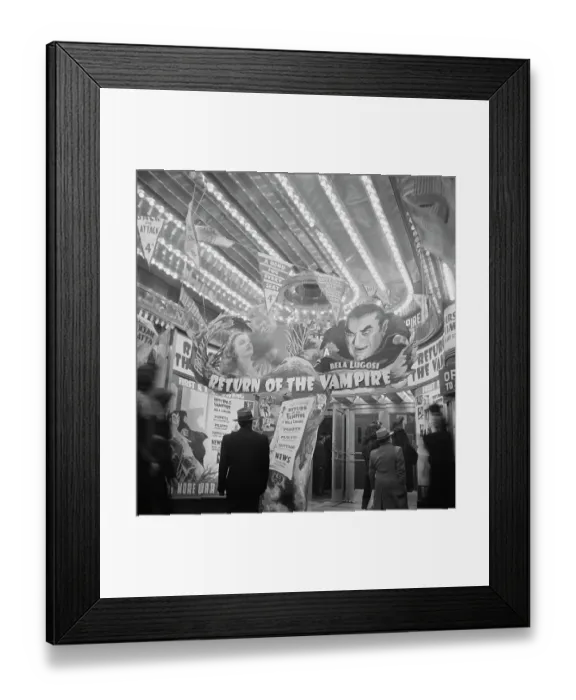 Framed Print : Return of The Vampire Framed Print : Return of The Vampire