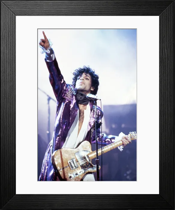 Framed Print : Prince In Detroit Framed Print : Prince In Detroit