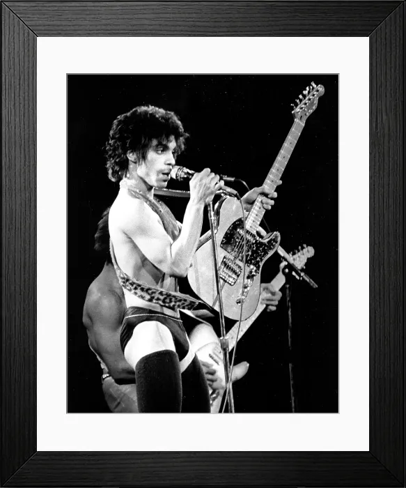 Framed Print : Prince In Detroit Framed Print : Prince In Detroit