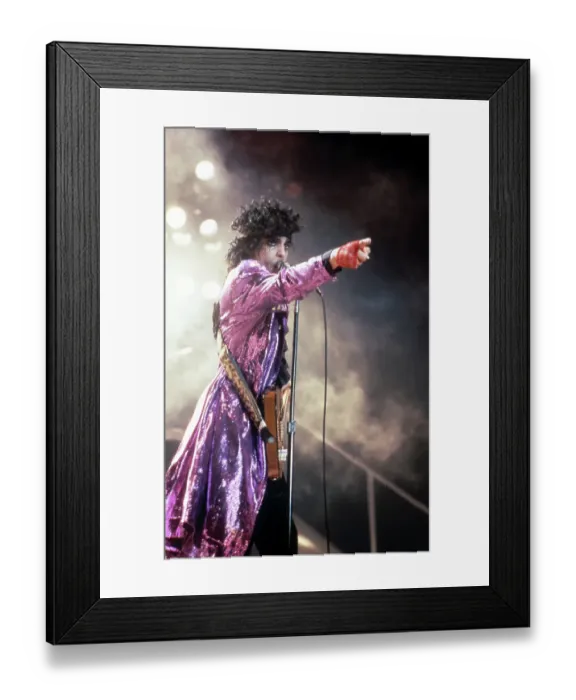 Framed Print : Prince Purple Rain In Detroit
