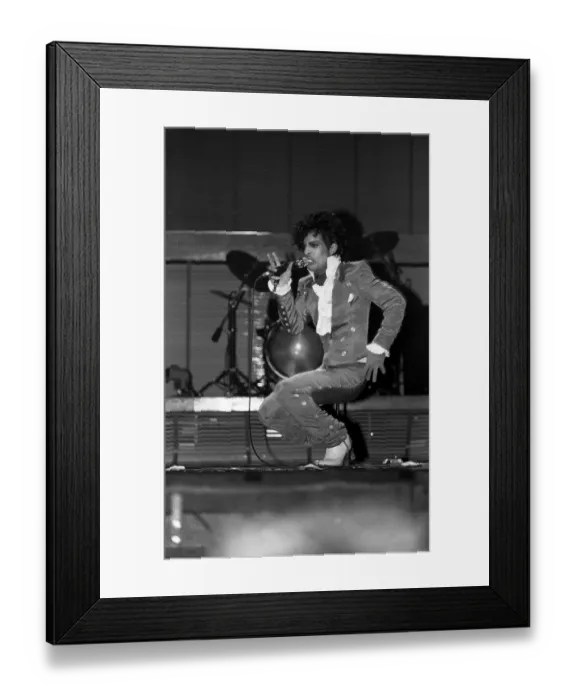 Framed Print : Prince Live In Concert Framed Print : Prince Live In Concert