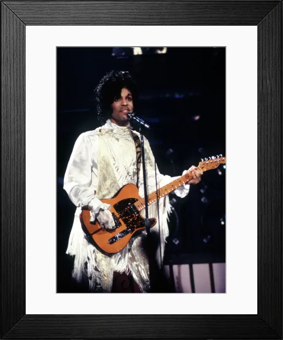 Framed Print : Prince In Detroit Framed Print : Prince In Detroit