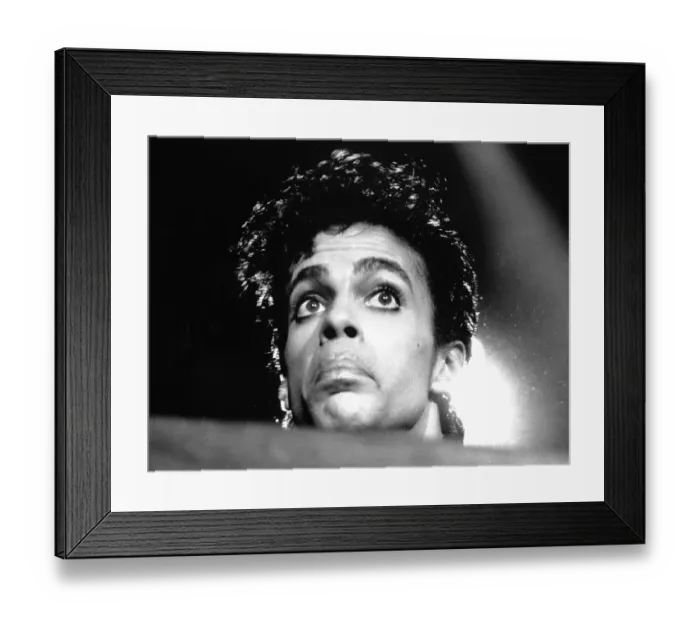 Framed Print : Prince At Wembley Stadium Framed Print : Prince At Wembley Stadium