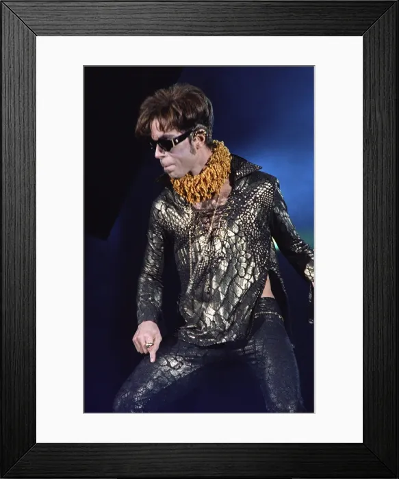 Framed Print : Prince Performs At The Hollywood Bowl