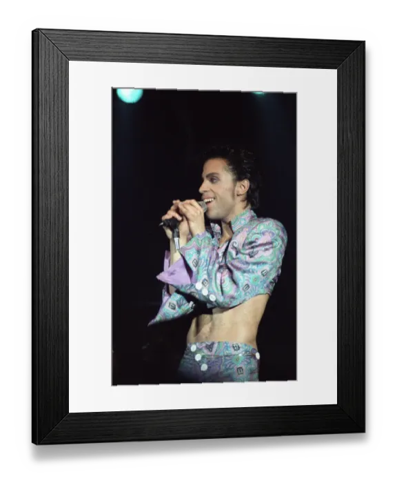 Framed Print : Prince Performs In Minnesota Framed Print : Prince Performs In Minnesota