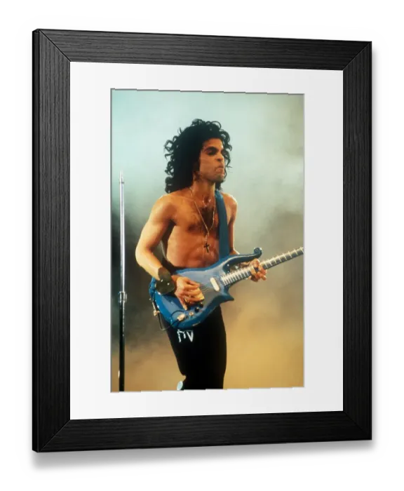 Framed Print : Prince At Madison Square Garden Framed Print : Prince At Madison Square Garden