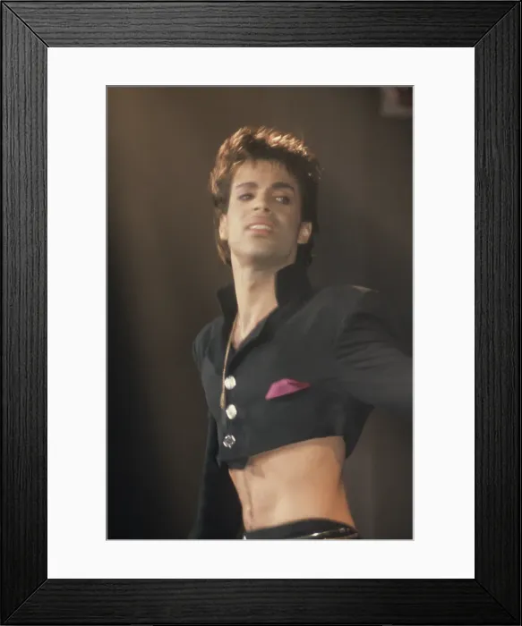 Framed Print : Prince Performs In Minnesota Framed Print : Prince Performs In Minnesota