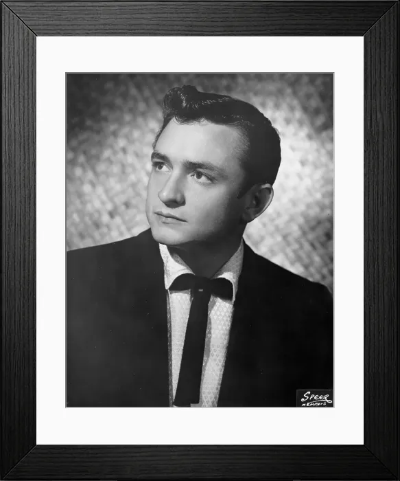 Framed Print : Johnny Cash Portrait Framed Print : Johnny Cash Portrait
