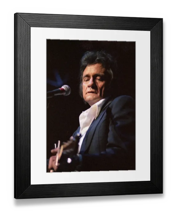 Framed Print : Johnny Cash Framed Print : Johnny Cash
