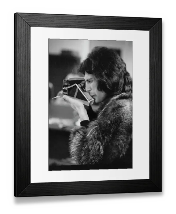 Framed Print : Freddie In Furs Framed Print : Freddie In Furs