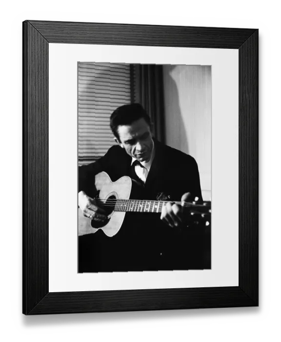 Framed Print : Johnny Cash At The New York Folk Festival Framed Print : Johnny Cash At The New York Folk Festival