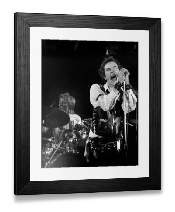 Framed Print : Last Sex Pistols Concert Framed Print : Last Sex Pistols Concert