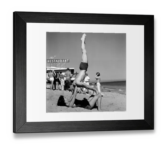 Framed Print : Thalians Beach Ball Framed Print : Thalians Beach Ball