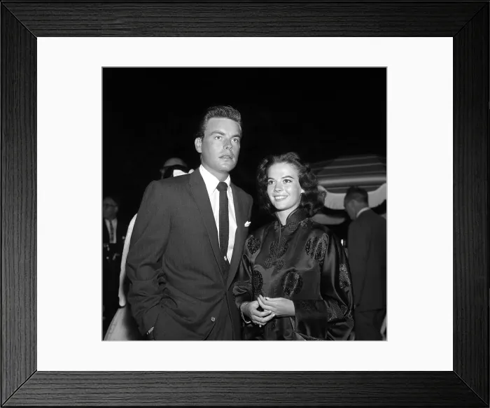 Framed Print : Natalie Wood And Robert Wagner Framed Print : Natalie Wood And Robert Wagner