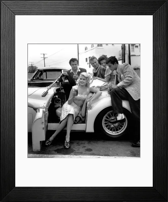Framed Print : Photo of Jayne Mansfield Framed Print : Photo of Jayne Mansfield