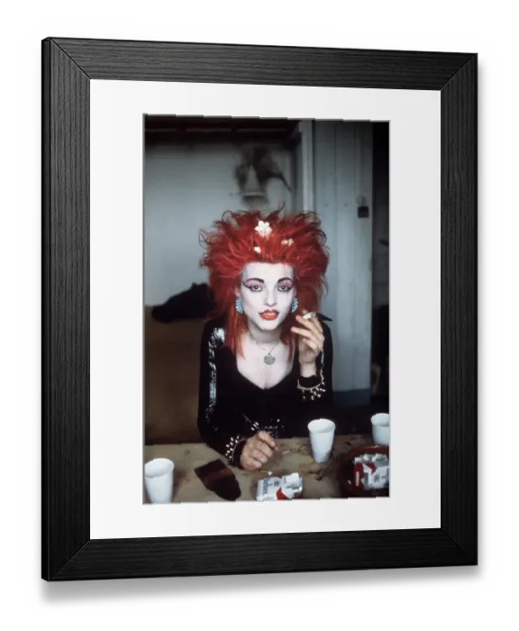 Framed Print : Nina Hagen Portrait Framed Print : Nina Hagen Portrait
