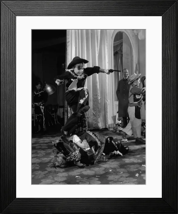 Framed Print : Cowboy Party Framed Print : Cowboy Party