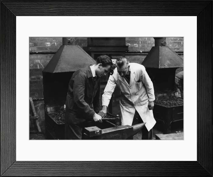 Framed Print : Learning The Trade