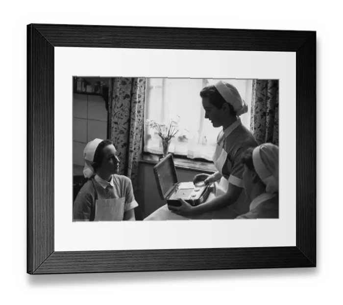 Framed Print : Student Nurses Framed Print : Student Nurses