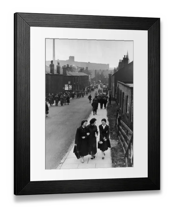 Framed Print : Lancashire Mill Town Framed Print : Lancashire Mill Town