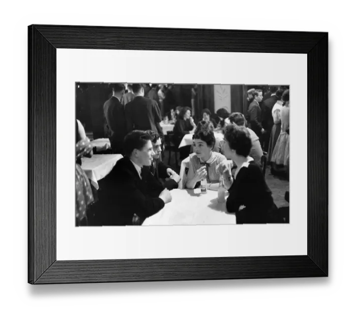 Framed Print : Dance Hall Youths Framed Print : Dance Hall Youths