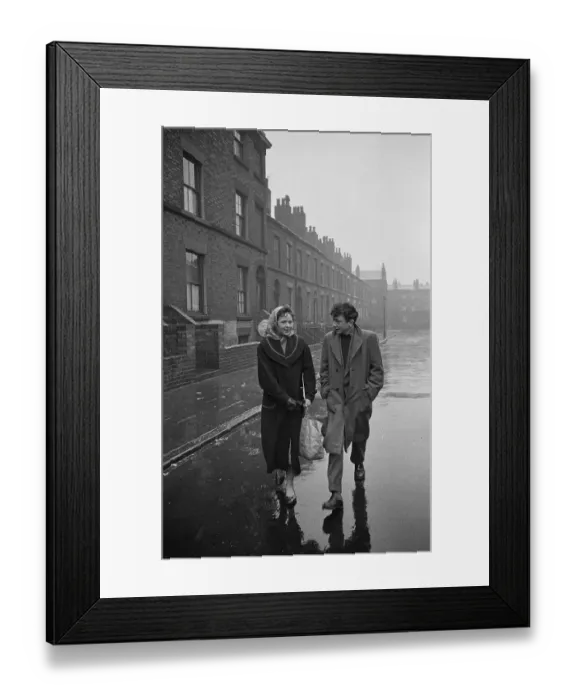 Framed Print : Teenage Couple Framed Print : Teenage Couple