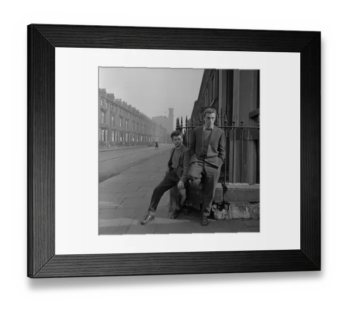 Framed Print : Unemployed In Liverpool Framed Print : Unemployed In Liverpool