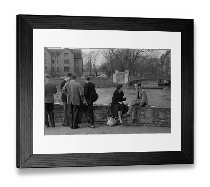 Framed Print : Undergraduates Lunch Framed Print : Undergraduates Lunch