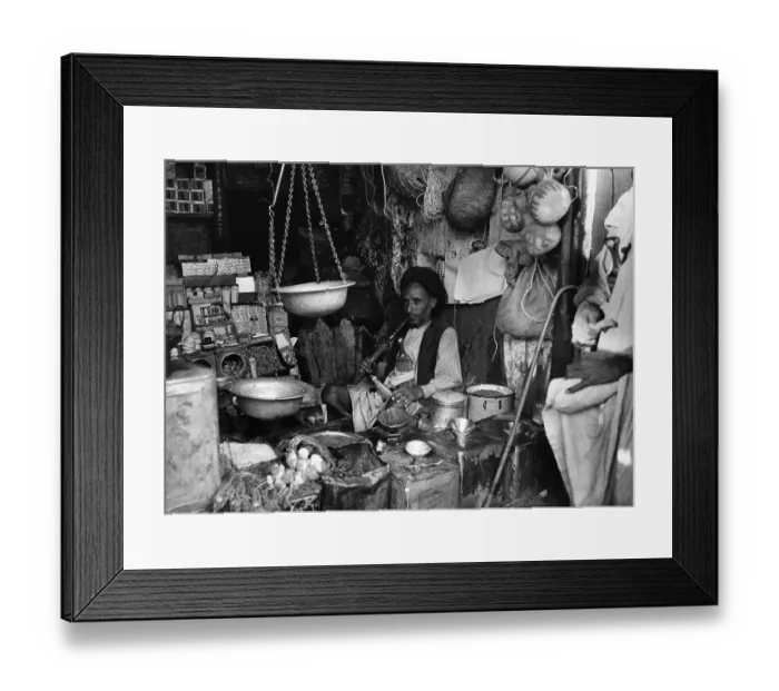 Framed Print : Yemeni Shopkeeper Framed Print : Yemeni Shopkeeper