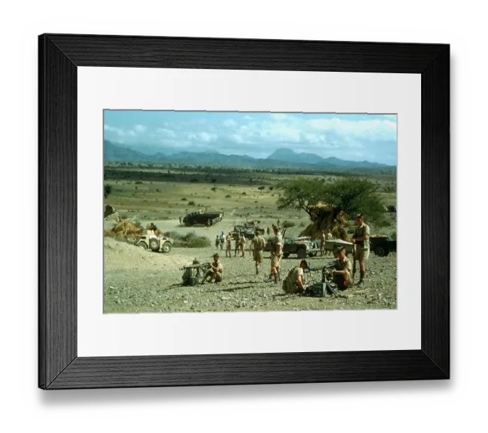 Framed Print : British In Arabia Framed Print : British In Arabia