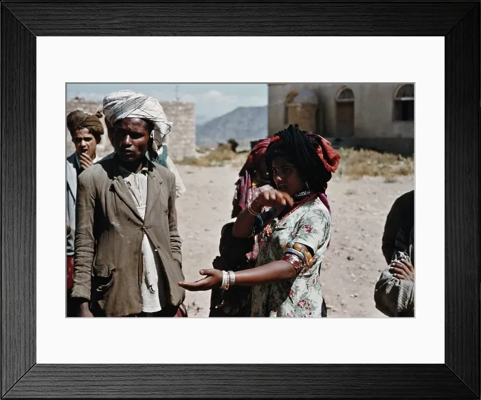 Framed Print : Yemeni Street Dancer Framed Print : Yemeni Street Dancer