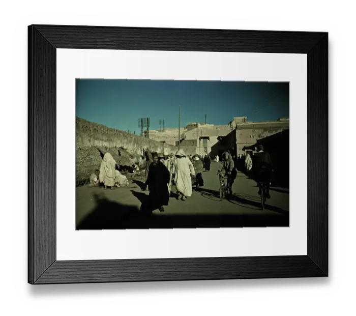 Framed Print : Yemeni Street Scene